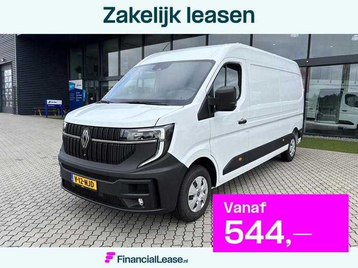 Renault Master T35 130 L3H2 Parkeersensoren + Carplay, Auto's, Bestelauto's, Bedrijf, Lease, Financial lease, ABS, Airconditioning