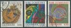 DENEMARKEN 1987 Ribe Domkerk, Michel: 891-93, gestempeld., Postzegels en Munten, Verzenden, Denemarken, Gestempeld