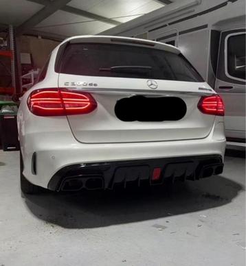 Mercedes Brabus diffuser uitlaat uitlaaten w205 s205 c63 amg beschikbaar voor biedingen
