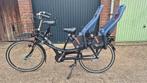 Azor tweelingfiets incl 2 Yeppzitjes + voorzitje, Fietsen en Brommers, Overige merken, 2 zitjes, Zo goed als nieuw, 56 cm of meer