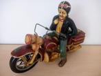 Vintage motorfiets - Harley Davidson uit de jaren 40 - USA, Ophalen of Verzenden