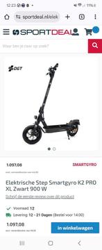 E step met groot rijbereik, Fietsen en Brommers, Steps, Ophalen, Zo goed als nieuw, Gewone step