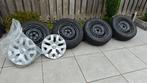 Stalen velgen met winterbanden, Auto-onderdelen, Banden en Velgen, Ophalen, 215 mm, 16 inch, Winterbanden