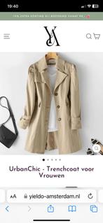 Beige trenchcoat dames NIEUW!!, Kleding | Dames, Nieuw, Beige, Ophalen of Verzenden