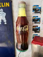 Coca cola wandlamp licht reclame, Reclamebord, ., Coca cola, Ophalen of Verzenden