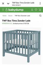 Twf box Timo grijs blauw, Kinderen en Baby's, Boxen, Ophalen, Zo goed als nieuw