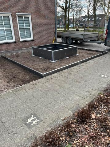 Cortenstaal maatwerk! Plantenbakken,trappen, borders!!  beschikbaar voor biedingen