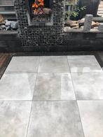 keramische terrastegel 60x60x2 basis grey actie partijtegel, Ophalen, Keramiek, Nieuw, 10 m² of meer