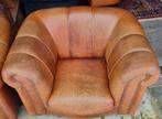 2x Joris Chesterfield robuuste fauteuil + BEZORGING GRATIS, Huis en Inrichting, Fauteuils, Gebruikt, ., Chesterfield, Ophalen of Verzenden