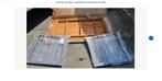 Tuintafel Lugo 180cm - Hout/Metaal - Showmodel t.w.v. €599,-, Tuin en Terras, Tuintafels, Ophalen, Zo goed als nieuw, Rechthoekig