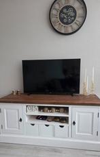 Teakhout tv meubel, Ophalen, 50 tot 75 cm, Teakhout, Minder dan 100 cm