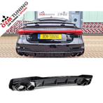 AUDI A7 S7 Diffuser | hoogglans zwart | 2018 | voor s line |