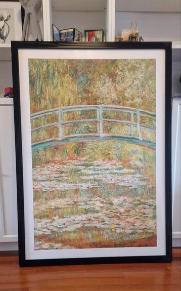 Zwarte lijst 99 x 139 cm beschikbaar voor biedingen