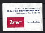 2004 Waddinxveen stoel en meubelfabriek BERKESTEIJN, Verzamelen, Ophalen of Verzenden, Nederland