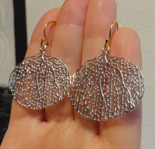 Handgemaakte sterling zilveren oorbellen zie de advertentie, Sieraden, Tassen en Uiterlijk, Oorbellen, Nieuw, Hangers, Zilver