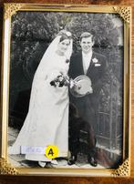 Oud fotolijstje (969) met fraaie rand, Ophalen of Verzenden
