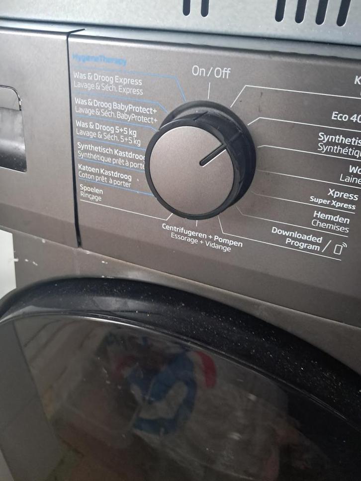 Wasmachine combi droger - Beko, Witgoed en Apparatuur, Wasmachines, Gebruikt, Voorlader, 6 tot 8 kg, 85 tot 90 cm, 1200 tot 1600 toeren