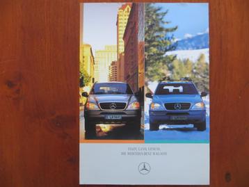 Mercedes-Benz M-Klasse Stadt, Land, Genuss (mei 1997) beschikbaar voor biedingen