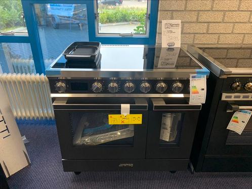 Smeg CPF92IMA inductie fornuis, Witgoed en Apparatuur, Fornuizen, Nieuw, Vrijstaand, Inductie, 5 kookzones of meer, Ophalen of Verzenden