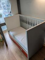 Ikea Stuva ledikant incl matras & beddengoed, Ophalen, Zo goed als nieuw, Minder dan 140 cm, Matras