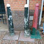 Amsterdammetjes 3 ijzeren paaltjes, Tuin en Terras, Ophalen, -, -, Overige typen