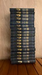 Jules Verne hard cover blauwe bandjes collectie 18 stuks., Gelezen, Ophalen of Verzenden