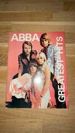 Boek/magazine ABBA Greatest Hits, Ophalen of Verzenden, Zo goed als nieuw, Artiest