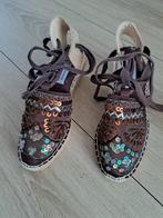 Nieuwe, bruine espadrilles maat 38, Ophalen of Verzenden, Nieuw, Bruin, Espadrilles of Moccasins