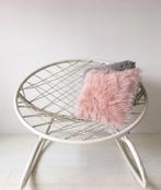 Schommelstoel elastiek, ikea design, Huis en Inrichting, Stoelen, Ophalen, Zo goed als nieuw, Wit, Eén