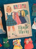 Oude Magic Mary Papieren Aankleedpop 1963, Antiek en Kunst, Ophalen of Verzenden