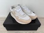 Nike Air Max 1 Premium Sanddrift dames sneakers wit maat 39, Wit, Nike, Ophalen of Verzenden, Sneakers of Gympen