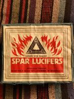 Spar lucifers / zwavelstokjes Nederlands, Verzamelen, Ophalen of Verzenden, Zo goed als nieuw, Luciferdoosjes of -merken