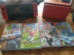 Nintendo Switch Oled Mario Edition, Spelcomputers en Games, Ophalen of Verzenden, Zo goed als nieuw