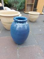 Leuke bloempot, Tuin en Terras, Bloempotten, Ophalen, Rond, Zo goed als nieuw, Minder dan 25 cm