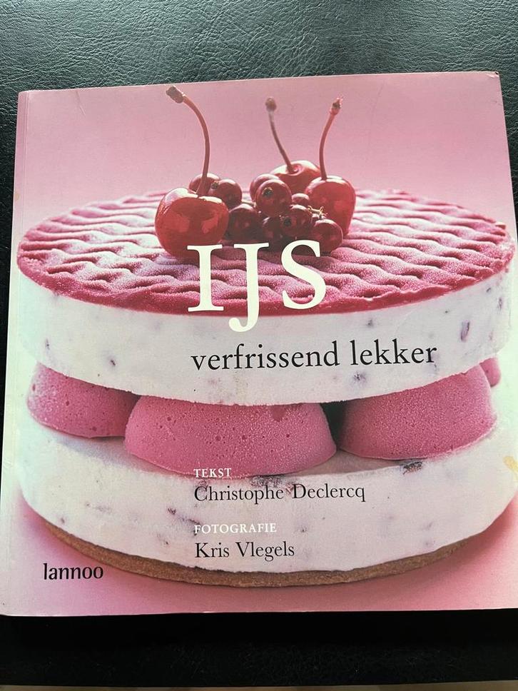 IJs: Verfrissend Lekker!, Boeken, Kookboeken, Zo goed als nieuw, Taart, Gebak en Desserts, Europa, Vegetarisch, Ophalen of Verzenden