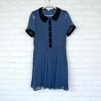 Jane Norman Jurk Maat 10 Donkerblauw Zwart Mini Goth, Kleding | Dames, Maat 38/40 (M), Zo goed als nieuw, Boven de knie, Jn