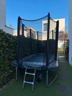 Trampoline met veiligheidsnet - Gebruikt, Ophalen, Gebruikt