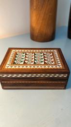 Vintage micro mozaiek doosje Moors patroon, Ophalen of Verzenden, Zo goed als nieuw, Minder dan 50 cm