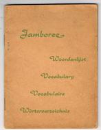 scouting Jamboree woordenlijst 1937 t/m 1963, Verzamelen, Scouting, Ophalen of Verzenden, Gebruikt, Boek of Tijdschrift