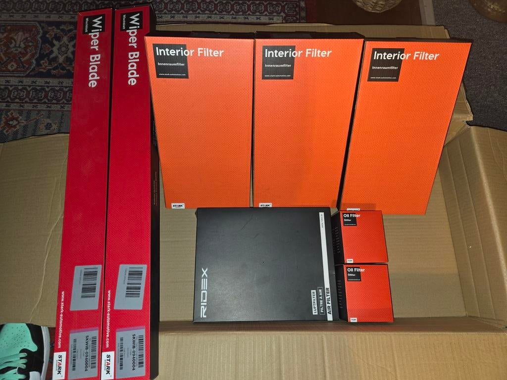 Diverse filters en ruitenwissers BMW E60/E61, Auto-onderdelen, Ophalen of Verzenden, Nieuw, Universele onderdelen