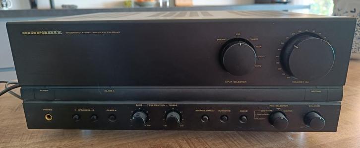 Marantz versterker, Audio, Tv en Foto, Versterkers en Receivers, Gebruikt, Stereo, 120 watt of meer, Marantz, Ophalen