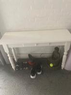 Te koop : Side table plus klein tafeltje, Huis en Inrichting, Ophalen, Gebruikt, 50 tot 100 cm, 25 tot 50 cm