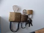 Set van 3 ABUS hangsloten, Ophalen of Verzenden, Gebruikt, Beugelslot