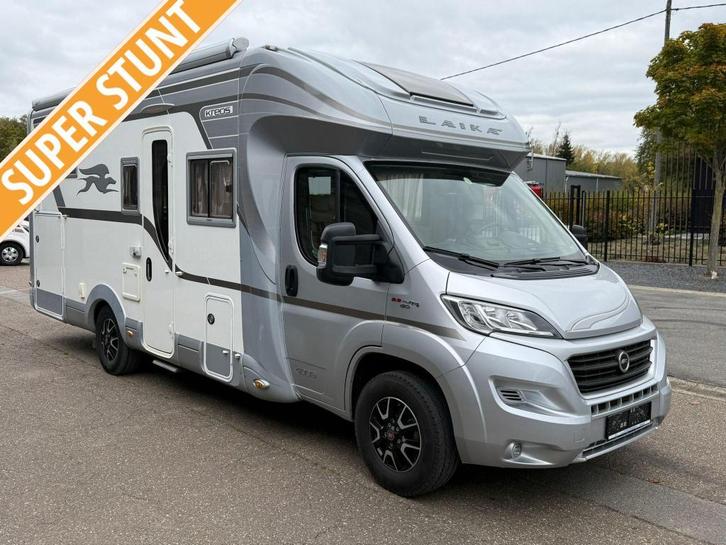 Laika Kreos 4009 Enkele bedden Hefbed 2017 Euro 6 Airco, Caravans en Kamperen, Campers, Bedrijf, tot en met 5, Half-integraal
