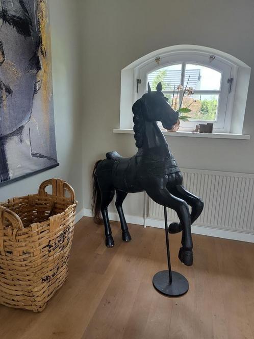 Draaimolen paard, Carrouselpaard, Kermis Paard, Antiek en Kunst, Curiosa en Brocante, Ophalen