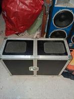 Flightcase met boxen, Ophalen, Overige instrumenten, Flightcase