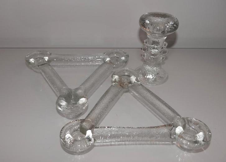 Pukeberg kandelaars Staffan Gellerstedt., Huis en Inrichting, Woonaccessoires | Kandelaars en Kaarsen, Zo goed als nieuw, Kandelaar