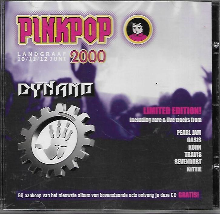 Pinkpop Dynamo 2000 Free Sampler - Diverse artiesten, Cd's en Dvd's, Cd's | Overige Cd's, Gebruikt, Ophalen of Verzenden