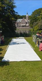 Witte loper  voor bv trouwerij, Hobby en Vrije tijd, Ophalen, Gebruikt, Versiering, Geboorte of Huwelijk