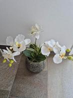 Kunst orchidee met bloempot, Ophalen, Zo goed als nieuw